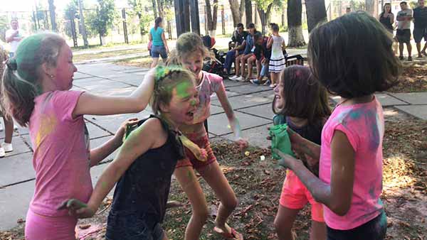 Фарби шоу, Гребінка