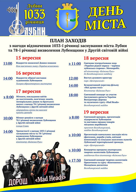 День міста Лубни