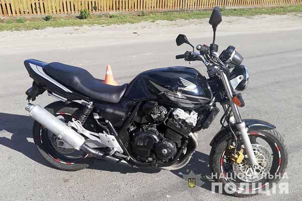 На Полтавщині не розминулися мотоцикл і мопед