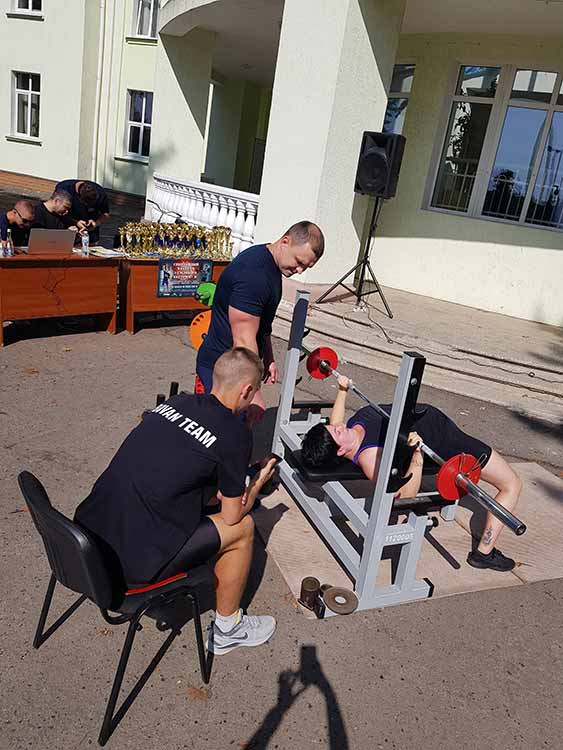 У Гребінці пройшли змагання з силового багатоборства