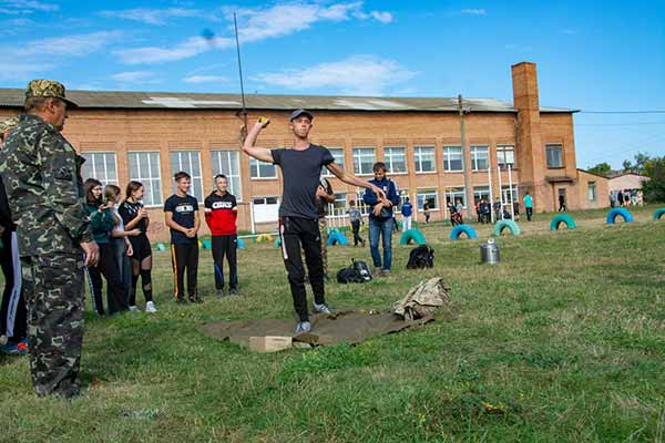 Військово-патріотичний збір – відкритий урок з предмету Захист України Військово-патріотичний збір – відкритий урок з предмету Захист України