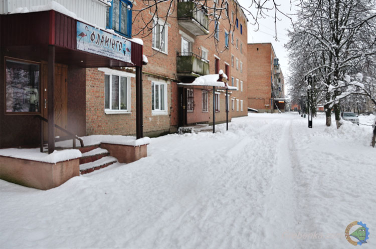 Засніжена Гребінка