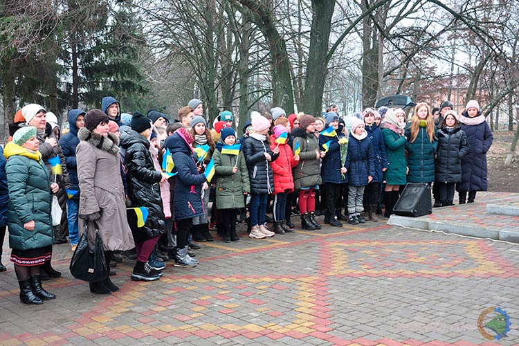 День Соборності України 2020 в м. Гребінка (Полтавщина)