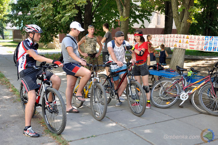 16 липня 2016 р. у Гребінці відбувся "Велодень"