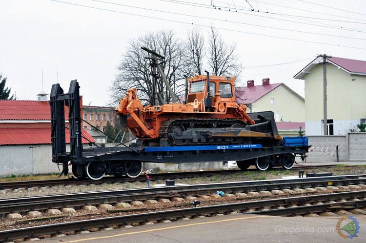 Гусеничный бульдозер