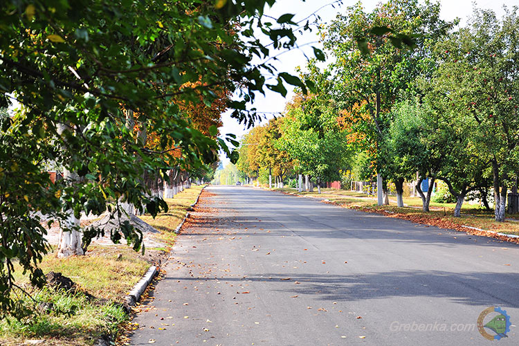 Реконструйована вулиця Євгена Гребінки