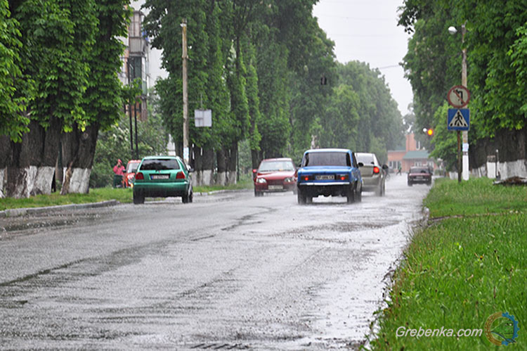 Весняний дощ у Гребінці