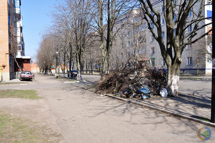 Смітник у центрі міста