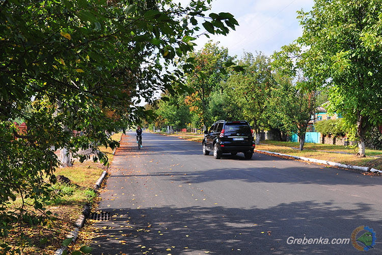Реконструйована вулиця Євгена Гребінки