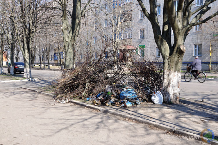 Смітник у центрі міста