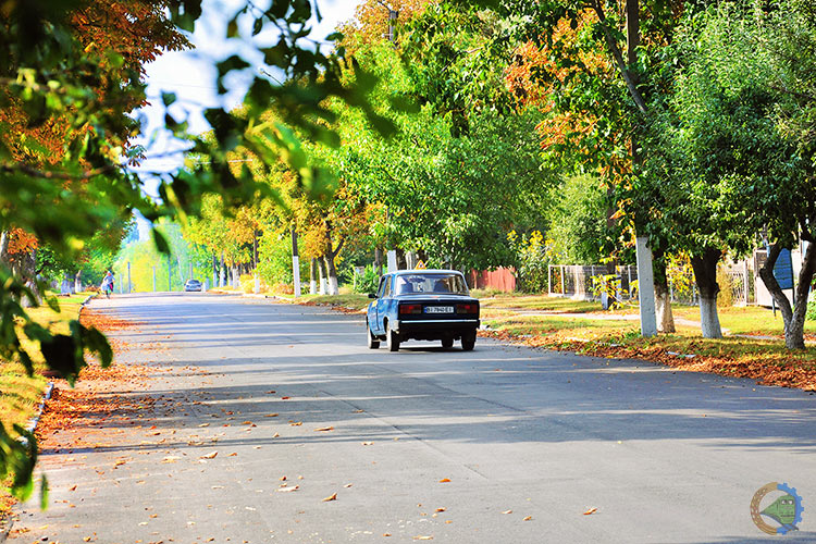 вулиця Євгена Гребінки, м. Гребінка (Полтавщина)