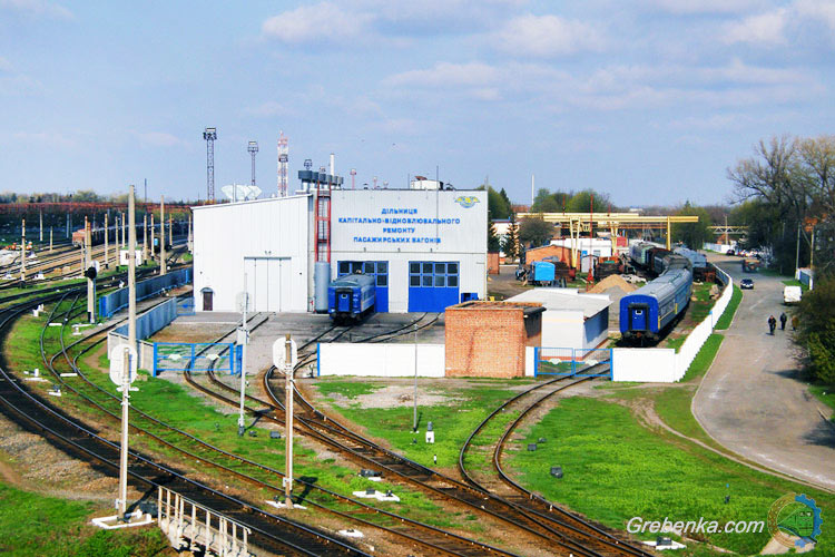 Моторвагонне депо залізничної станції Гребінка