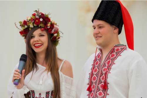  <b>Свадьба</b> в украинском стиле 