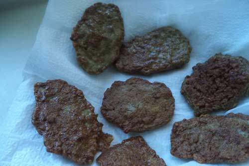 Кнели из говяжьей печени