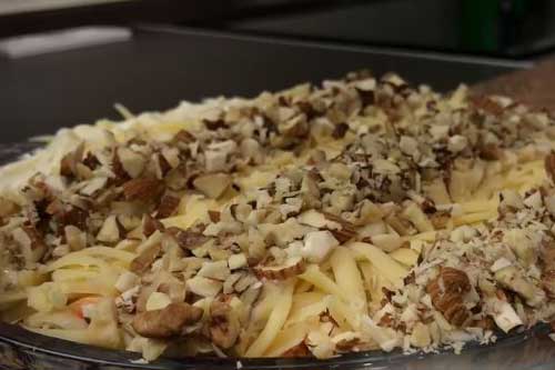 Салат "Осенняя сказка" из моркови и свеклы