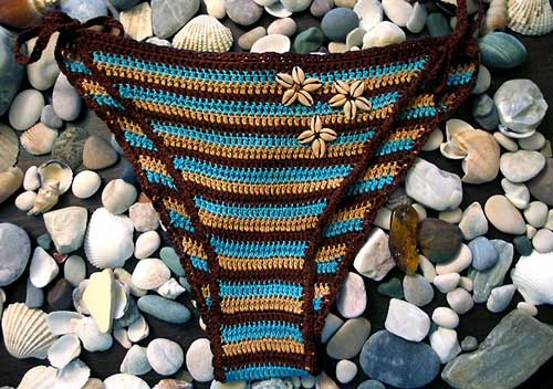 Вязаный купальник