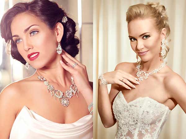 Фото красивой свадебной бижутерии для невесты