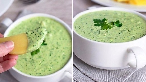 Зеленый соус