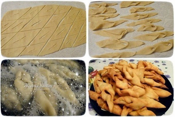 Хворост на молоке