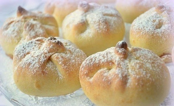 Булочки с яблоками Булочки с яблоками