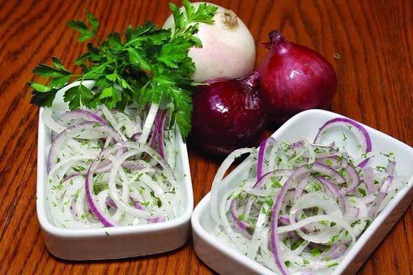 маринованый лук для салатов