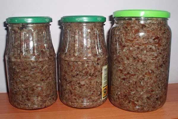 Икра из грибов