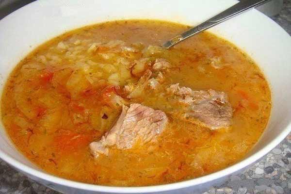 Суп харчо с говядиной