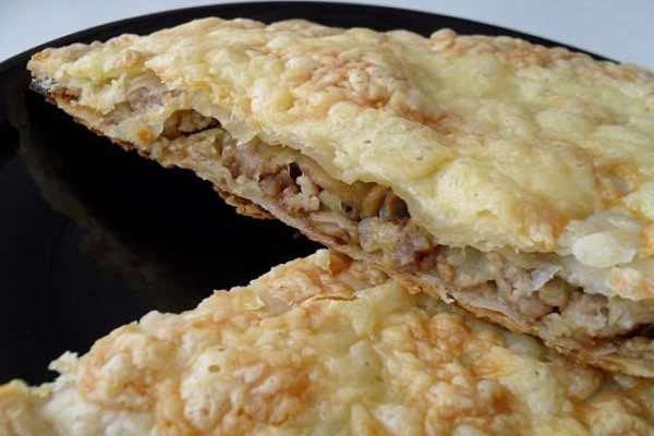 Обалденный пирог с грибами