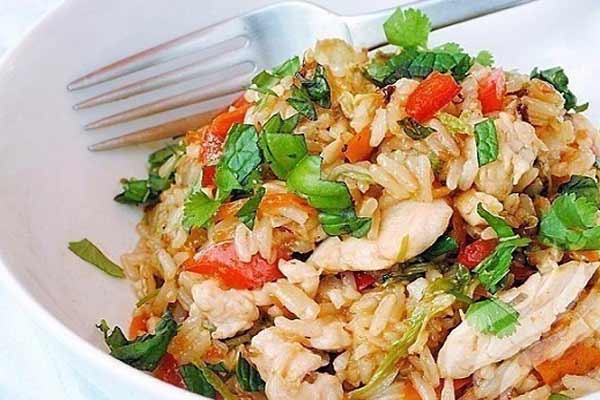 Плов с куриным мясом