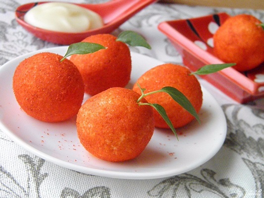 Шарики с плавленного сыра Шарики с плавленного сыра