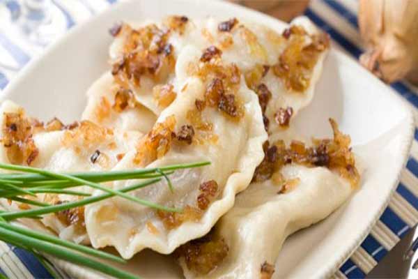 Вареники с картошкой и луком