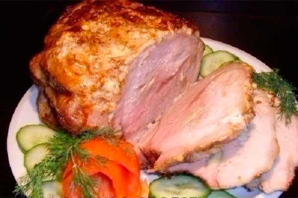 Свинная домашняя буженинка