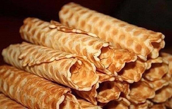 Хрустящие вафли на маргарине