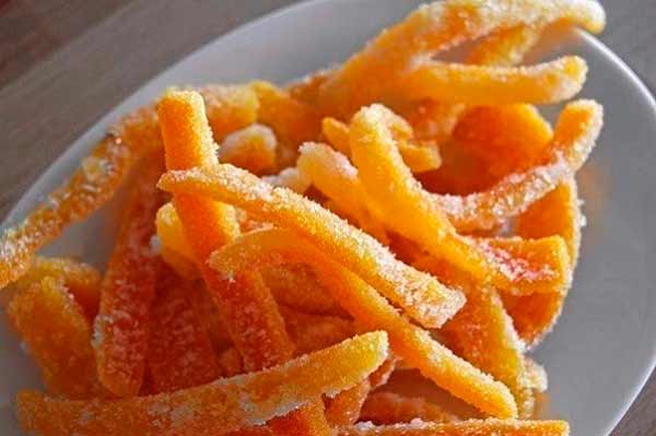 Цукаты из апельсиновых корок