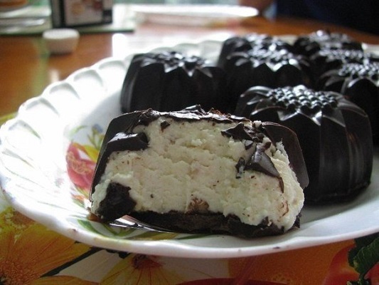 Сырки глазированные по-домашнему Сырки глазированные по-домашнему