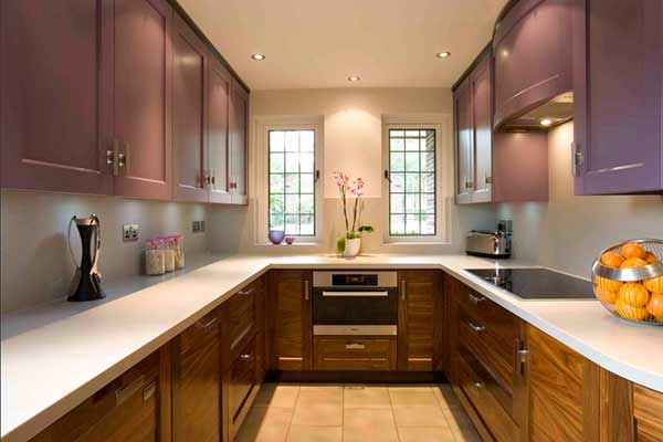 Выберите геометрию кухни