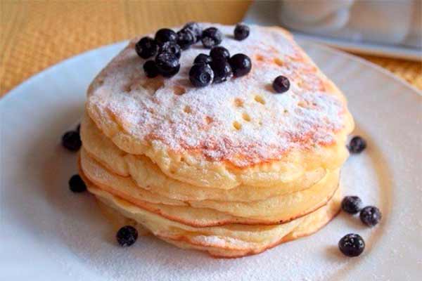 Оладьи на йогурте