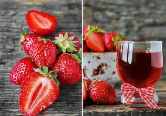 Клубничный ликер с лимоном