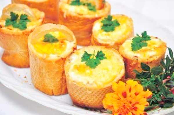 Курица в багете