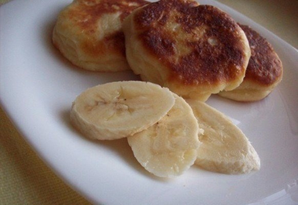  Сырники с бананом без муки, <b>сахара</b> и масла 