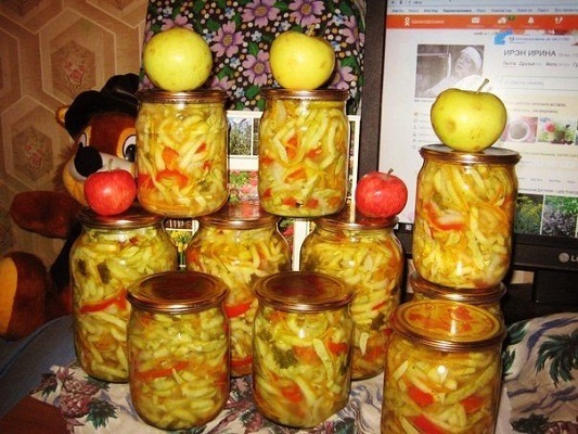 Кабачки по-корейски