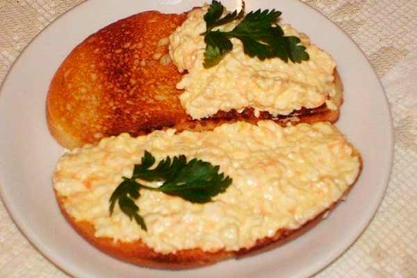 Быстрая сырная закуска