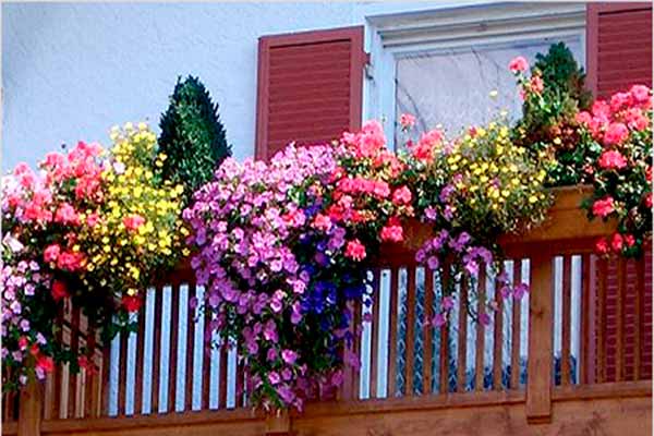 Чем украсить балкон