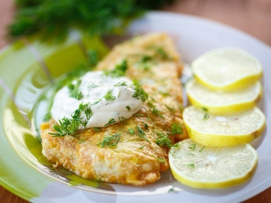 Скумбрия запеченая с картофелем и сыром