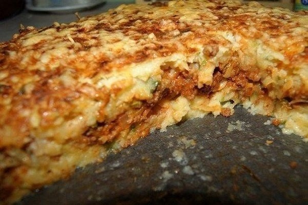 Картофельная запеканка с сыром