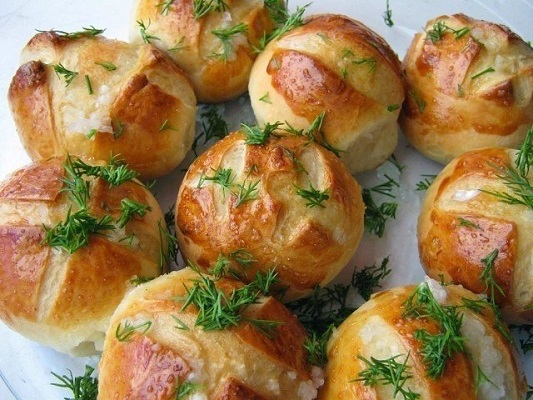 Чесночные пампушки
