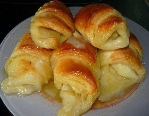 Яблочные слойки с корицей