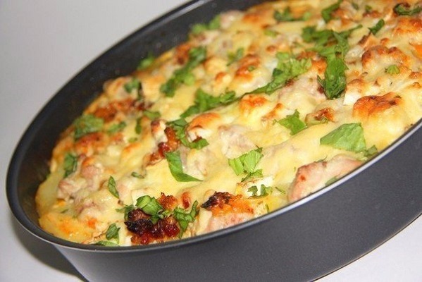 Картофельная запеканка по-французски