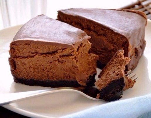 Творожно-шоколадный десерт
