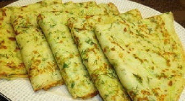 Блины из кабачков